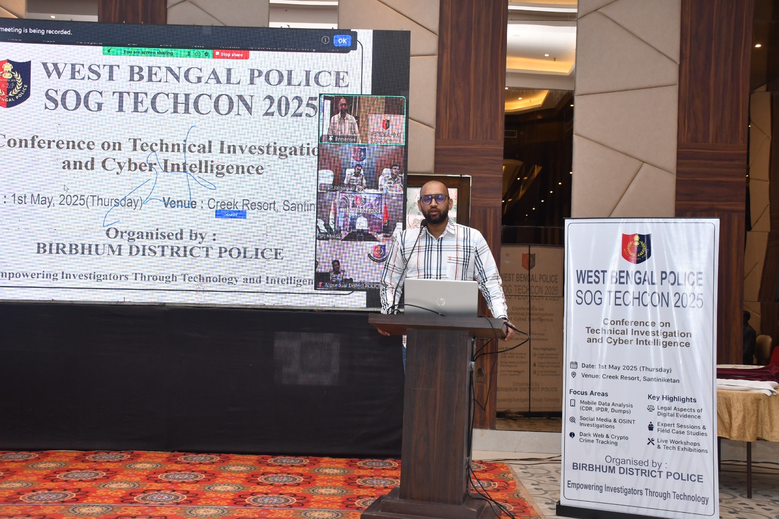 Keynote at West Bengal Police SOG TechCon 2025
